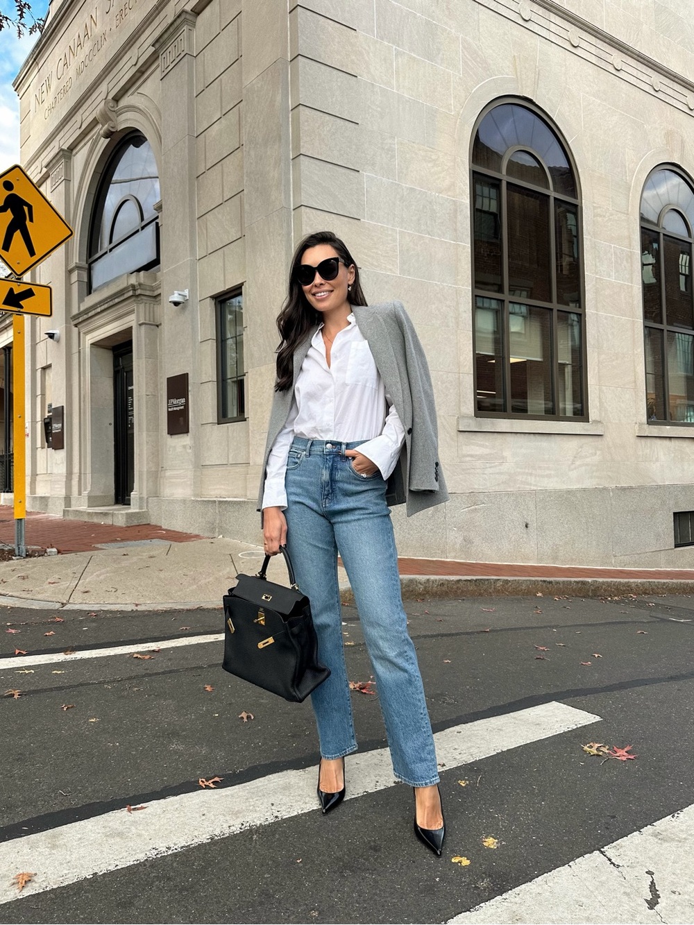 Italian Wool Grey Blazer